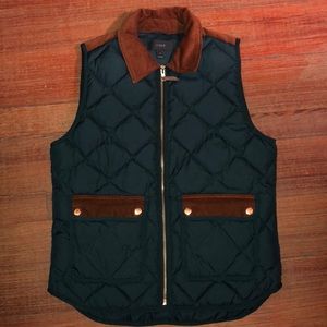 J. Crew Quilted Puffer Vest